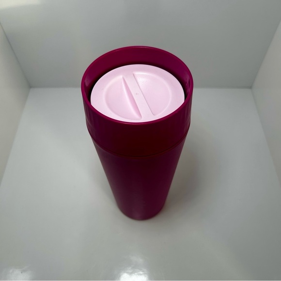 Tupperware Thermos/Commuter Mug/Travel Cup, 16oz, Rhubarb Purple, Excellent Con - Picture 4 of 6